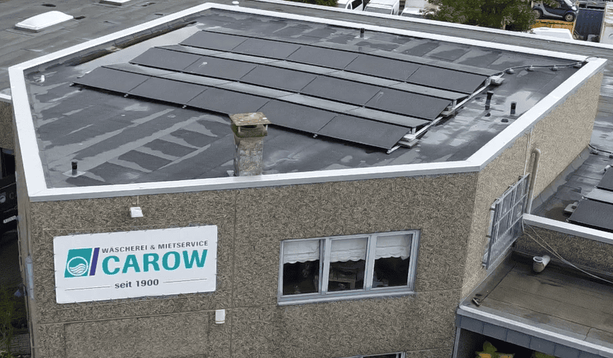 Wäscherei Carow PV-Anlage